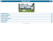 Tablet Screenshot of locationworks.com